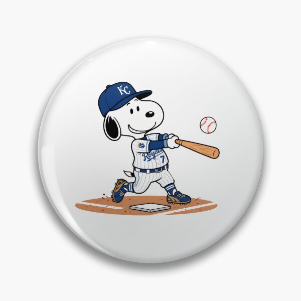 Item preview, Snoopy Baseball KC Royals designed and sold by DreaySketcher.