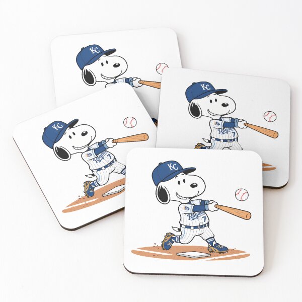 Item preview, Snoopy Baseball KC Royals designed and sold by DreaySketcher.