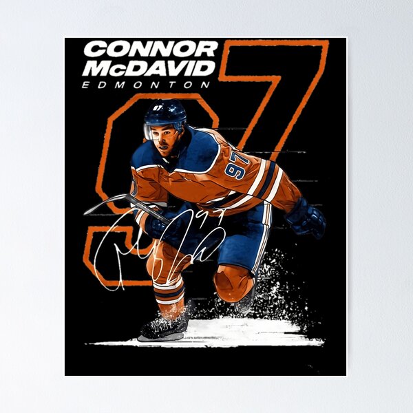 Aperçu de l'œuvre Connor McDavid pour les Oilers d'Edmonton créée et vendue par gamerzyahya.