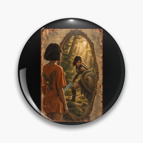 Item preview, Reflections: Elven Warrior designed and sold by halibutgoatramb.