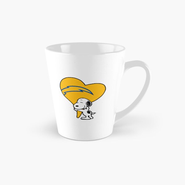 Item preview, Snoopy Heart Los Chargers  designed and sold by DreaySketcher.