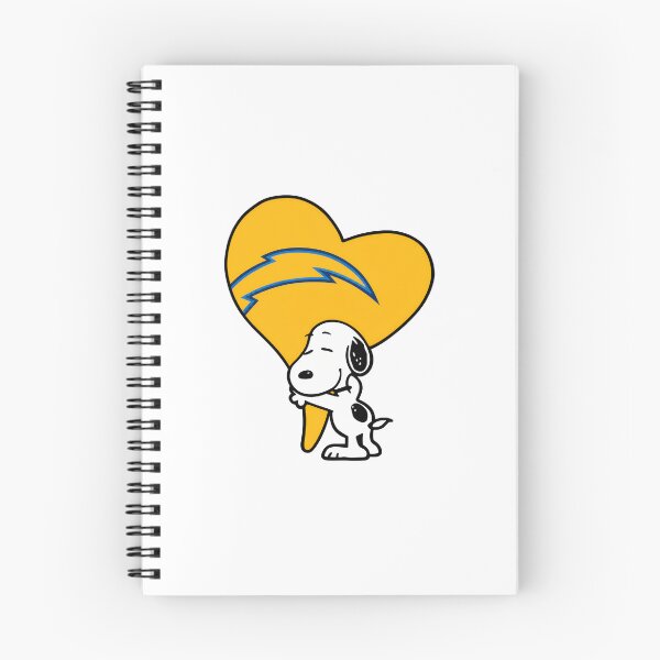 Item preview, Snoopy Heart Los Chargers  designed and sold by DreaySketcher.