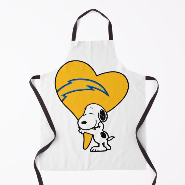 Item preview, Snoopy Heart Los Chargers designed and sold by DreaySketcher.