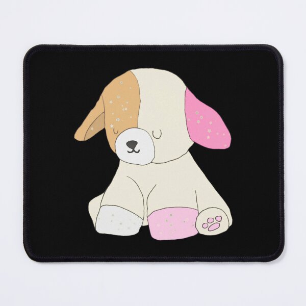 Item preview, Cute Sleepy Puppy Whimsical Bedtime Fluffy Kitten Graphic designed and sold by rhysanadraws.