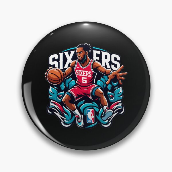 Item preview, Retro Bball Player Dribbling  designed and sold by Jamrpenter.