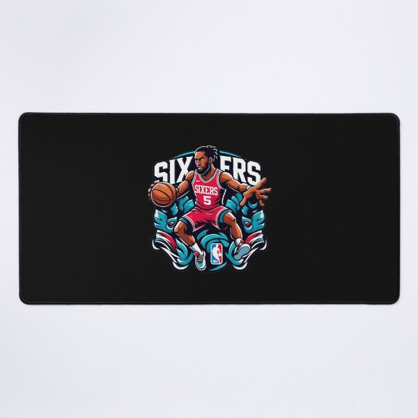 Item preview, Retro Bball Player Dribbling designed and sold by Jamrpenter.