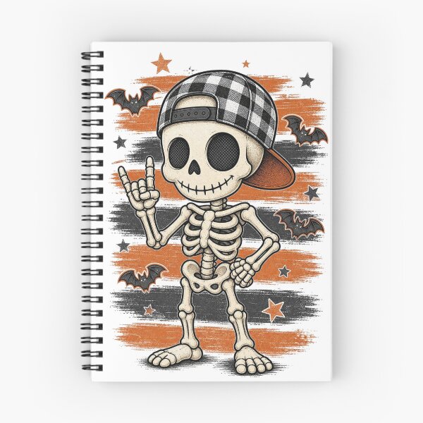 Item preview, Chill Skeleton Vibes — Halloween Streetwear Graphic designed and sold by VibeTherapyArt.