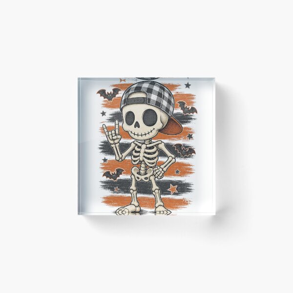 Item preview, Chill Skeleton Vibes — Halloween Streetwear Graphic designed and sold by VibeTherapyArt.