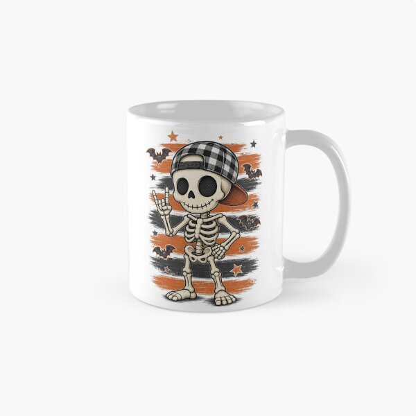 Item preview, Chill Skeleton Vibes — Halloween Streetwear Graphic designed and sold by VibeTherapyArt.