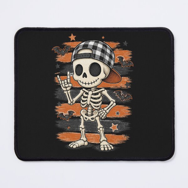 Item preview, Chill Skeleton Vibes — Halloween Streetwear Graphic designed and sold by VibeTherapyArt.