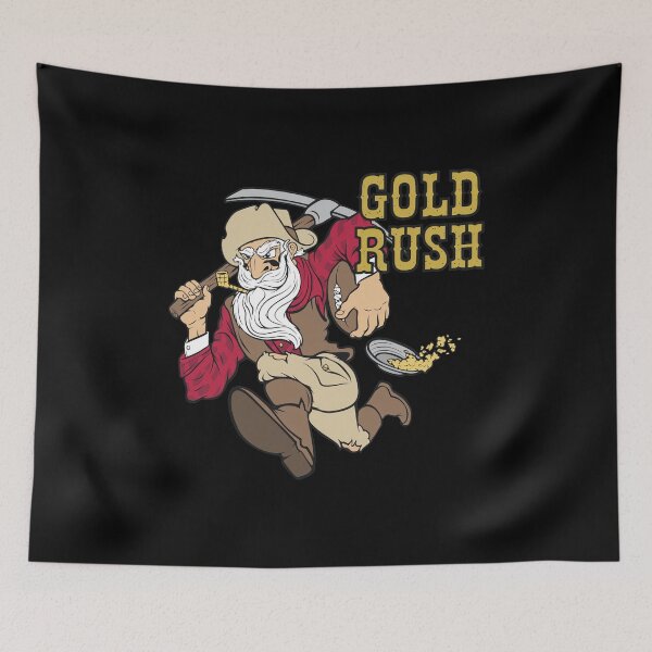 Item preview, Retro Running Prospector Football Mascot designed and sold by OrloSchneider.