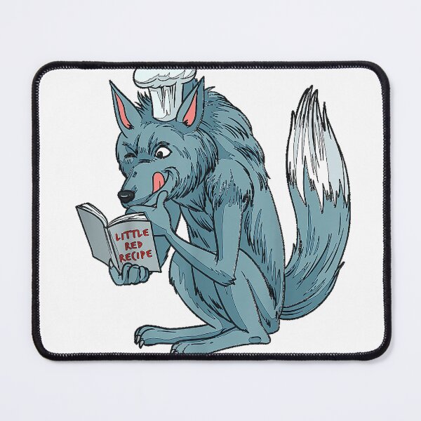 Item preview, How To Cook Funny Wolf Chef Reading Cooking Guide T-Shirt designed and sold by Djtahar15.
