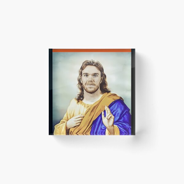 Item preview,  All Hail Mcjesus Matching Oilers Orange Hex  designed and sold by Sa3dooz.