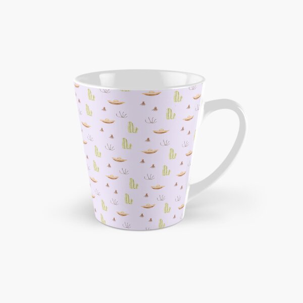 Item preview, Cute Watercolor Sombrero and Cactus Soft Lavender Pattern designed and sold by svitlaarty.