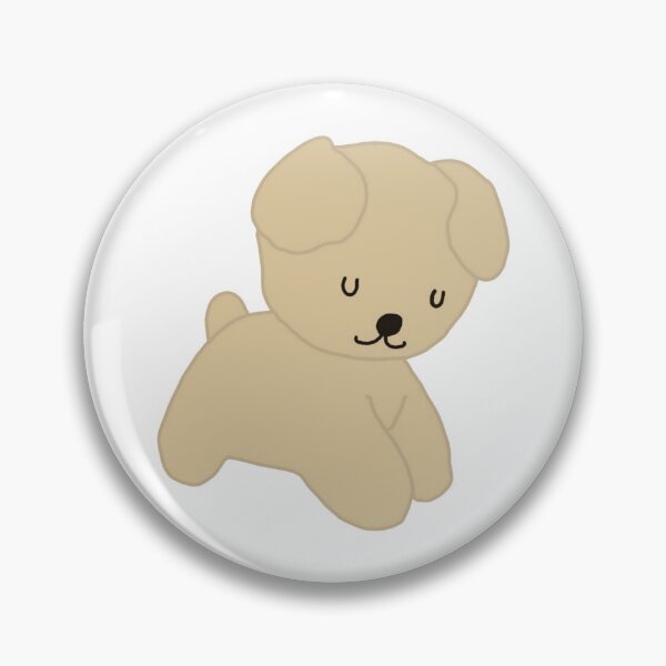 Item preview, Playful Golden Puppy Cute Fluffy Retriever Sitting Graphic designed and sold by rhysanadraws.