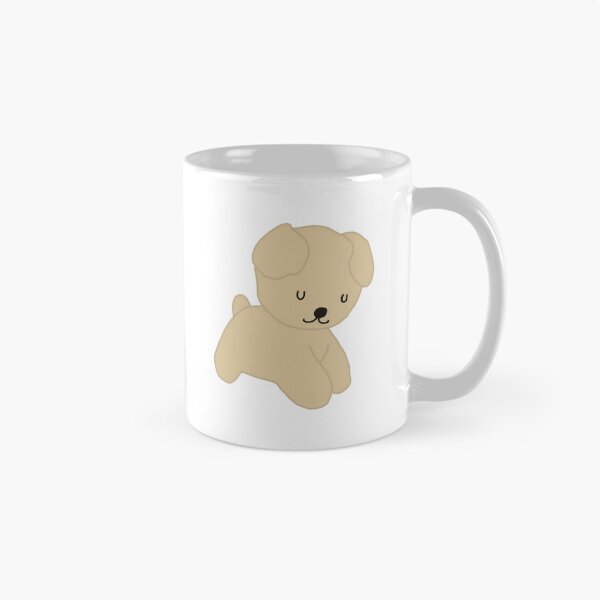 Item preview, Playful Golden Puppy Cute Fluffy Retriever Sitting Graphic designed and sold by rhysanadraws.