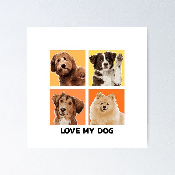 Item preview, LOVE MY DOG designed and sold by Thitinan05.