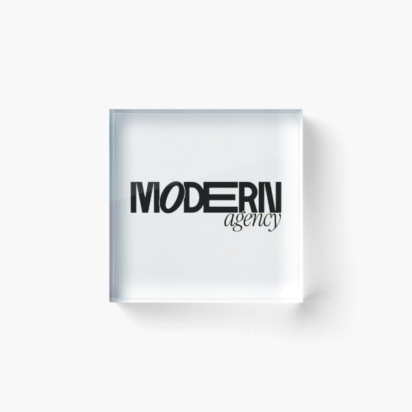 Item preview, Modern Agency Minimalist Typography Logo designed and sold by MindMess Studio.