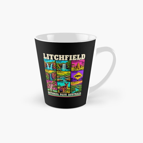 Item preview, Litchfield National Park Australia Retro Travel Florence Wangi Tolmer Falls Wallaby Termite Mounds designed and sold by Yellowriversss.