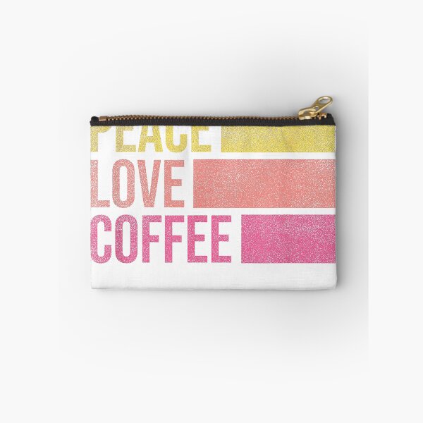 Item preview, Drink Coffee Peace Love Coffee Shirt Coffee Lover Gifts T-Shirt designed and sold by Badriiiii.