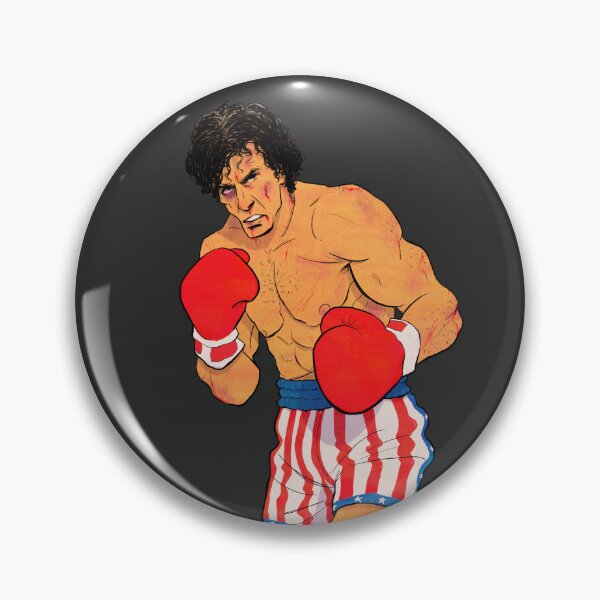Item preview, Rocky Balboa Cartoon Illustration designed and sold by The A-Press.