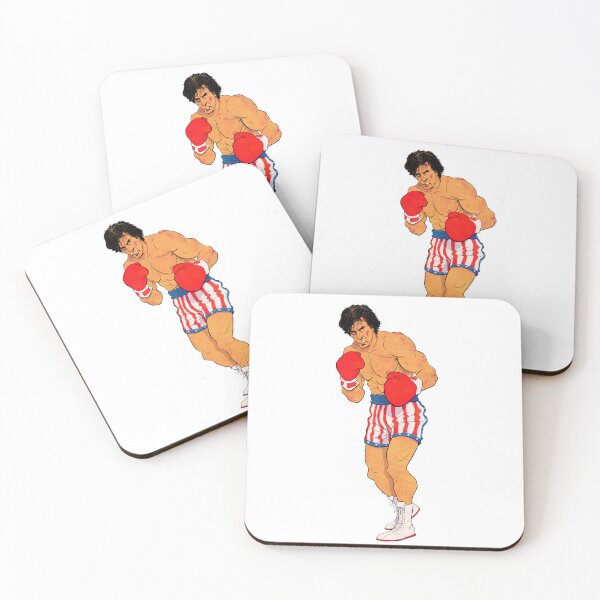 Item preview, Rocky Balboa Cartoon Illustration designed and sold by The A-Press.