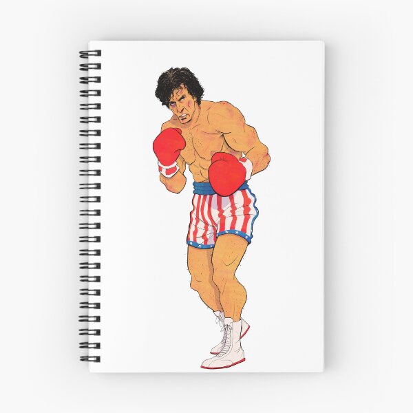 Item preview, Rocky Balboa Cartoon Illustration designed and sold by The A-Press.