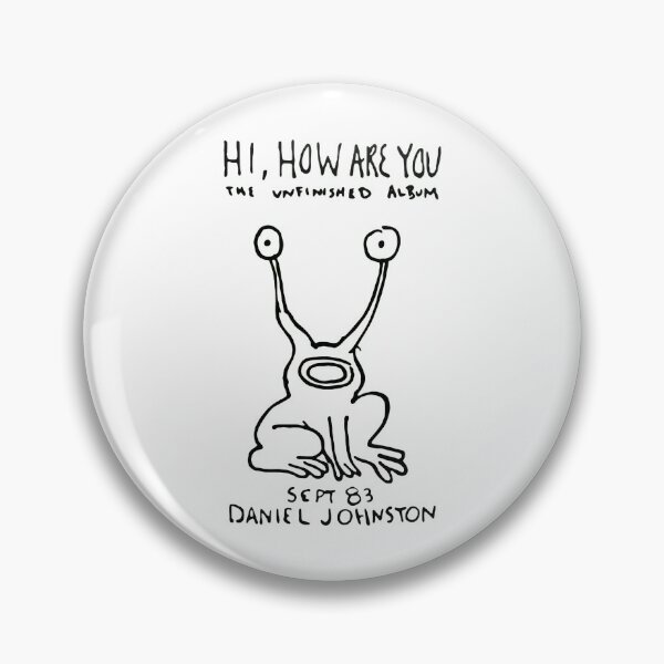 Item preview, Hi How Are You Unfinished Album Daniel Johnston Frog designed and sold by Hommatewel.