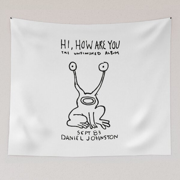 Item preview, Hi How Are You Unfinished Album Daniel Johnston Frog designed and sold by Hommatewel.