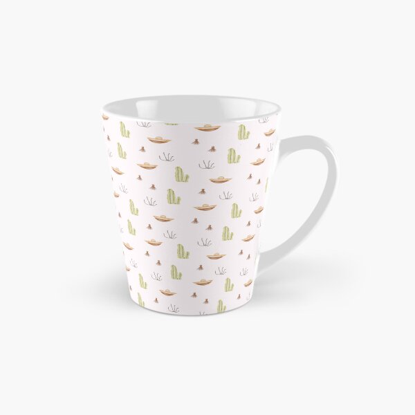Item preview, Cute Watercolor Sombrero and Cactus Pink Cream Pattern designed and sold by svitlaarty.