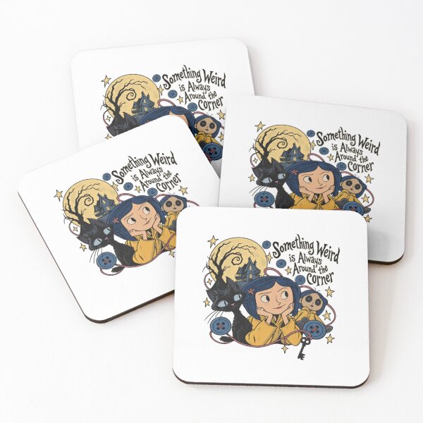 Item preview, coraline - something weird is always around the corner designed and sold by AngelaOquinn32.