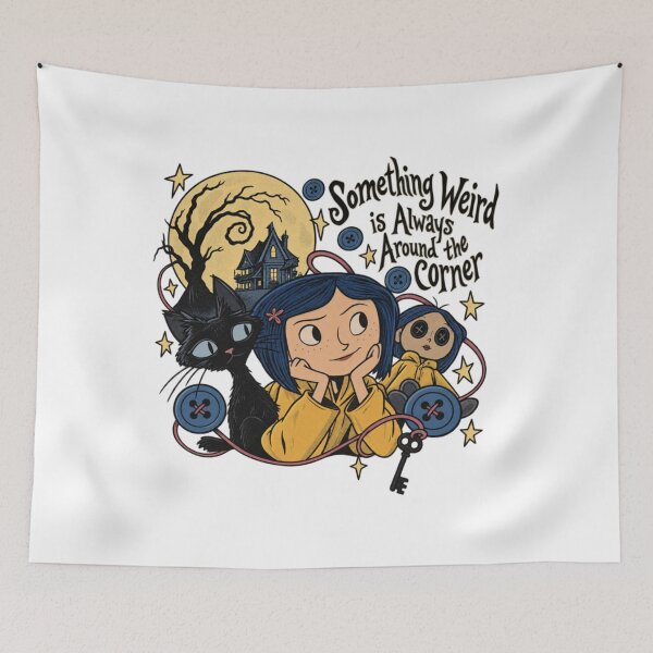 Item preview, coraline - something weird is always around the corner designed and sold by AngelaOquinn32.