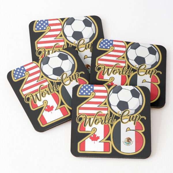 Item preview, Soccer 2026 Host Countries Trio Design designed and sold by OrloSchneider.