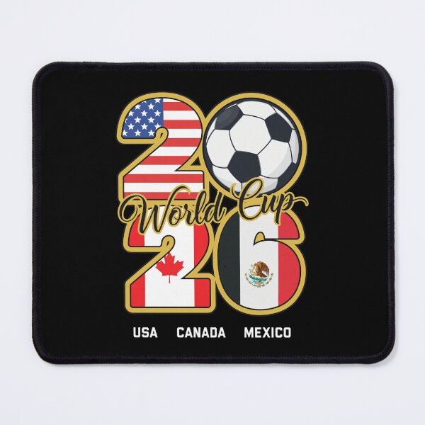 Item preview, Soccer 2026 Host Countries Trio Design designed and sold by OrloSchneider.