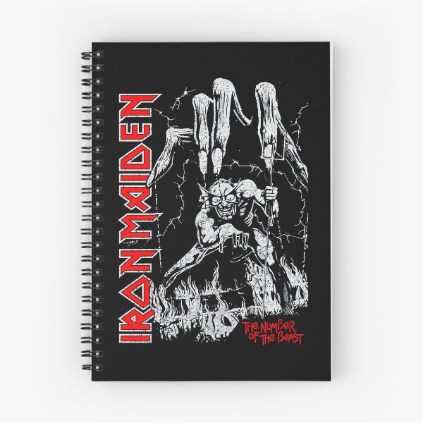 Item preview, Number of The Beast Iron Maiden 1990 designed and sold by johwensie.