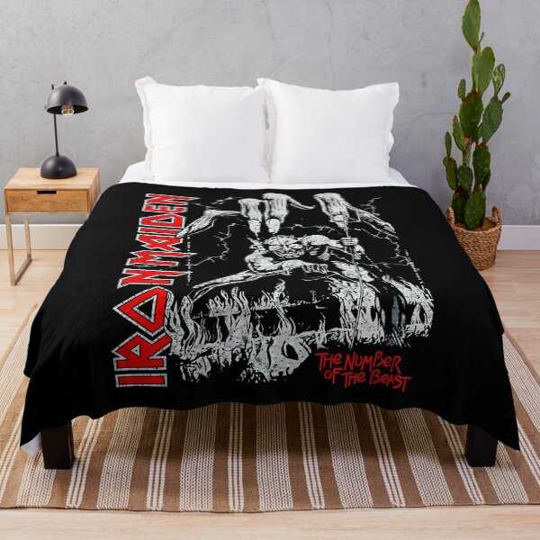 Item preview, Number of The Beast Iron Maiden 1990 designed and sold by johwensie.