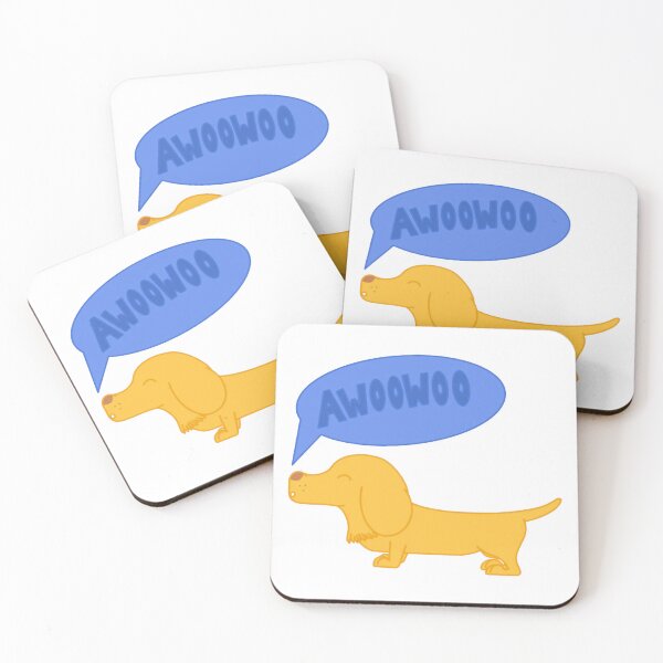 Item preview, Howling Dachshund Dog Funny Wiener Sing Loud Graphic designed and sold by rhysanadraws.