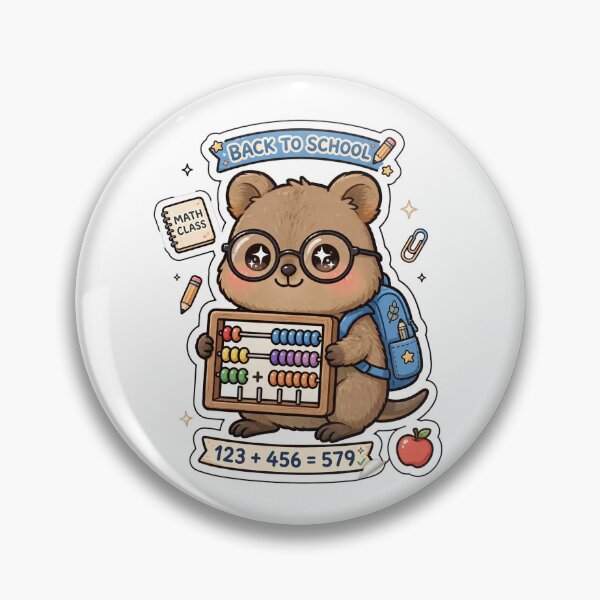 Item preview, Kawaii Quokka Abacus Math Class designed and sold by Wildlife-Walk.