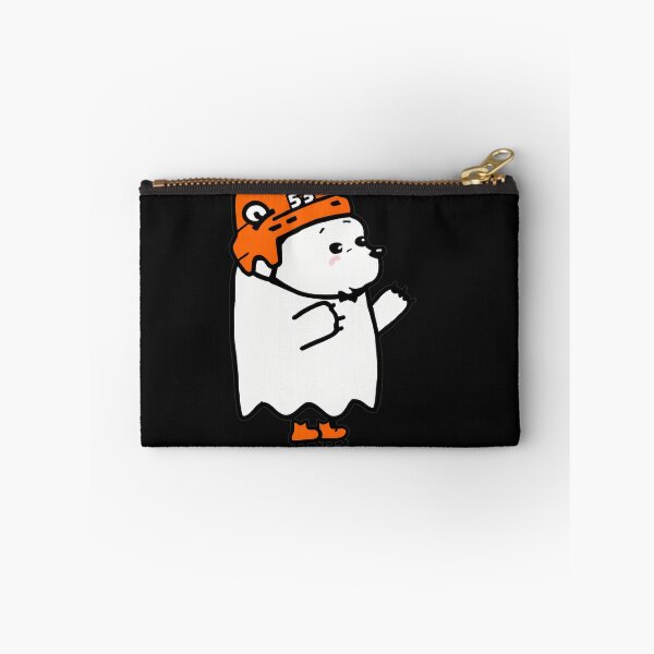 Item preview, Cute Ghost Bear on Ice Skates with Helmet 53 designed and sold by Jamrpenter.