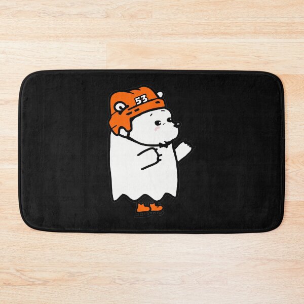 Item preview, Cute Ghost Bear on Ice Skates with Helmet 53 designed and sold by Jamrpenter.