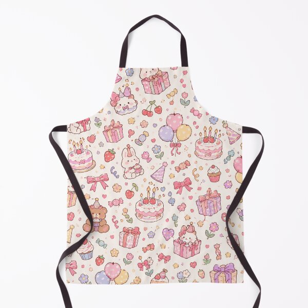 Item preview, Cute Pastel Birthday Party Seamless Pattern designed and sold by ellinnur.