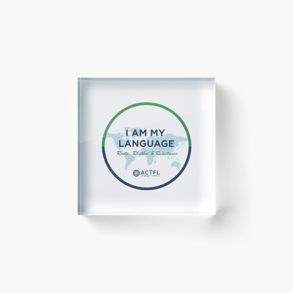Item preview, actfl i am my language designed and sold by AngelaOquinn32.