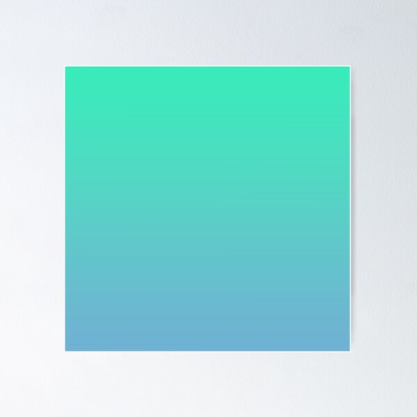Item preview, Gradient Colorful Green Blue designed and sold by ArtbyDebbieC.