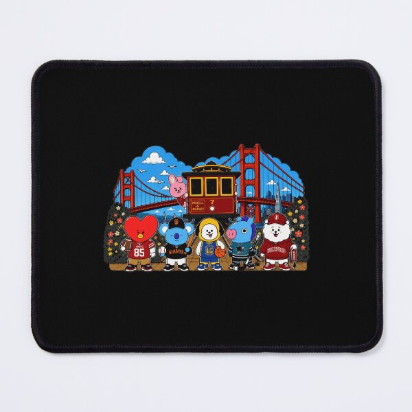 Item preview, Cute San Francisco Characters Sports Sticker designed and sold by lyaDubas1986.