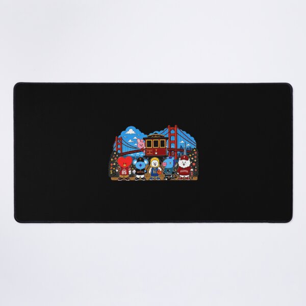 Item preview, Cute San Francisco Characters Sports Sticker designed and sold by lyaDubas1986.
