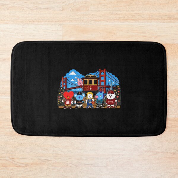 Item preview, Cute San Francisco Characters Sports Sticker designed and sold by lyaDubas1986.