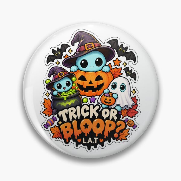 Item preview, Trick or Bloop? Halloween Crew designed and sold by L.A.T Universe.