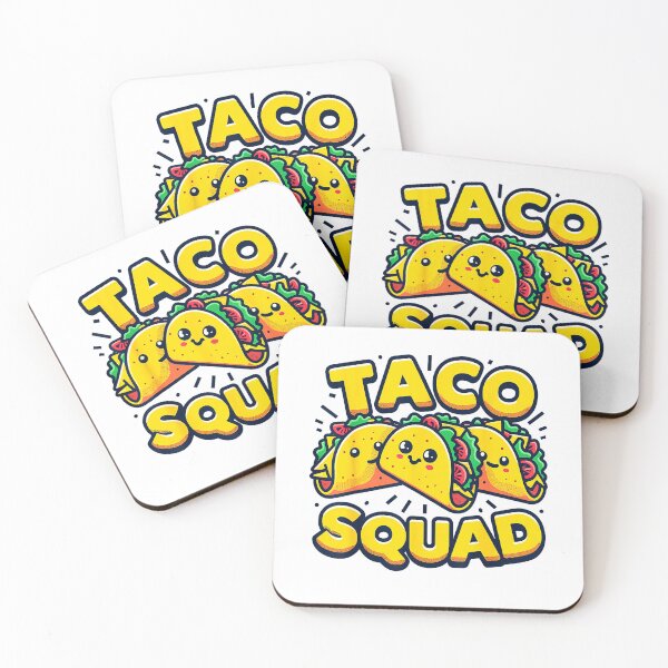 Item preview, Funny Taco Squad Cute Mexican Food Lover T-Shirt designed and sold by Model-Yoys.