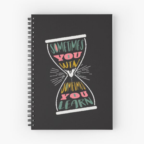 Item preview, Sometimes You Win Sometimes You Learn Inspirational Quote Design designed and sold by taofikate.