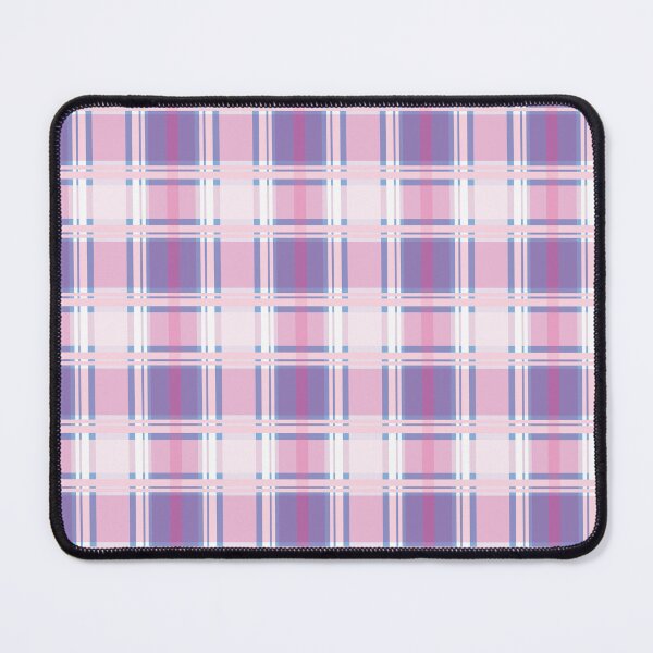 Item preview, Pastel Pink Lavender Preppy Plaid designed and sold by Aom Road.